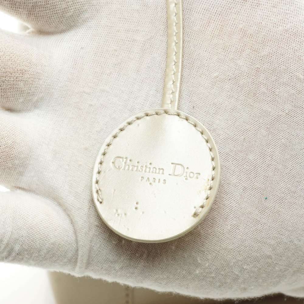 Authentic Christian Dior Hand Bag Enamel - Picture 11 of 14